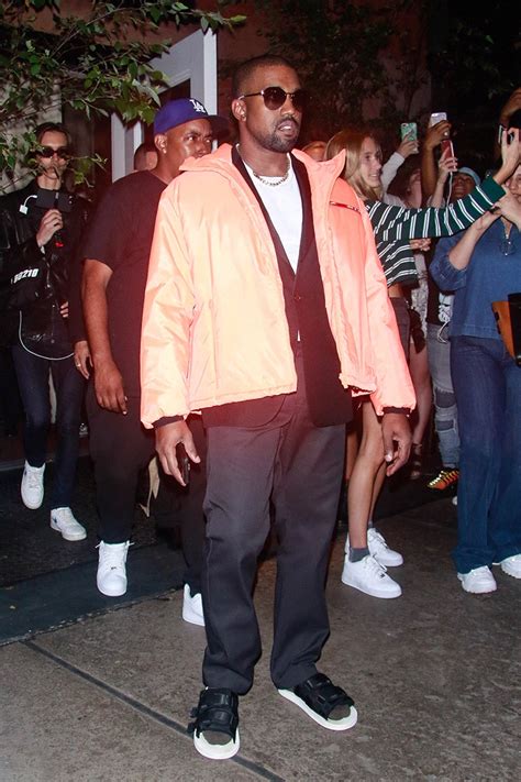 prada orange jacket kanye|Kanye West Disses Kim Kardashian's Prada Jumpsuit .